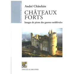 Châteaux forts. Images de pierre des guerres médiévales.