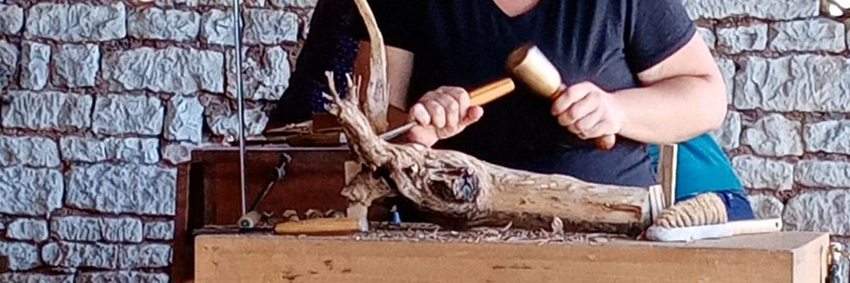 Atelier sculpture sur bois