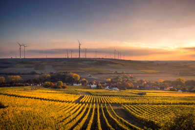 Paysage et éoliennes