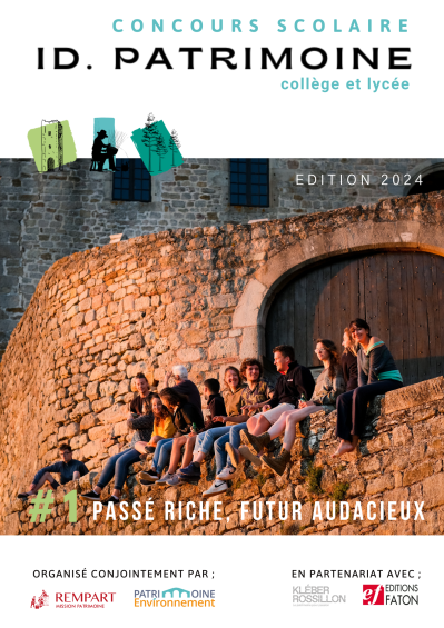 Affiche Concours Scolaire : ID. Patrimoine