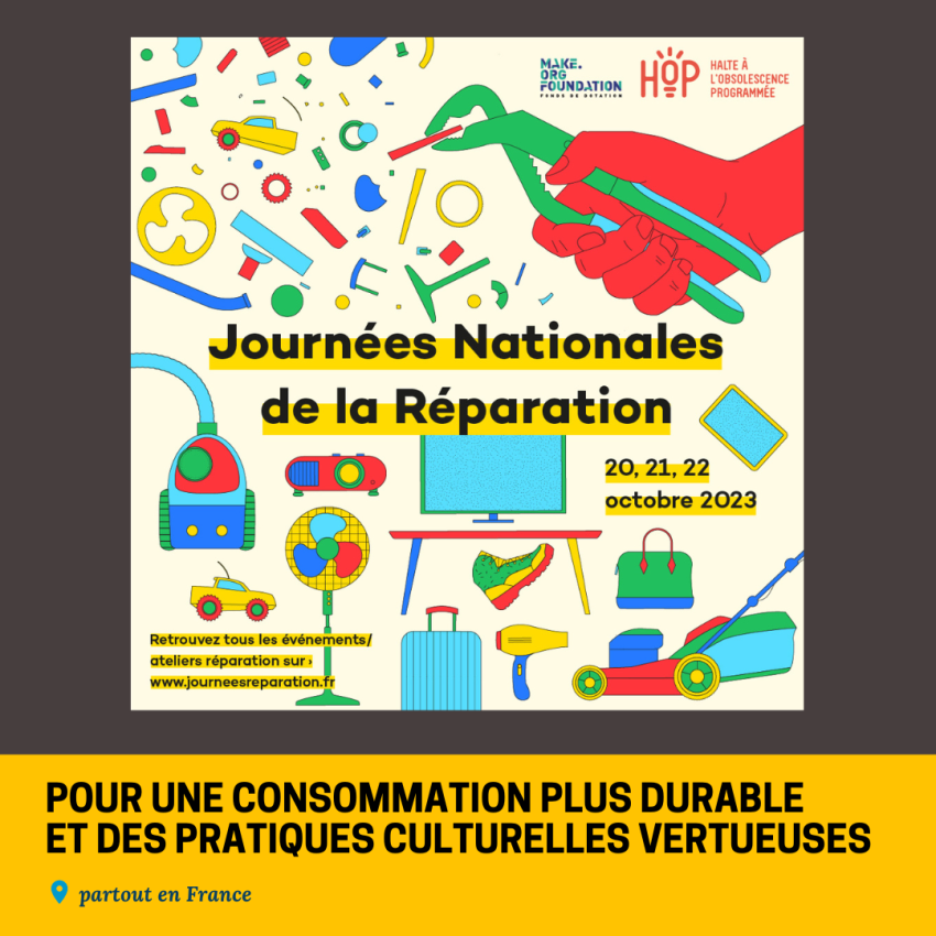  Journées Nationales de la Réparation